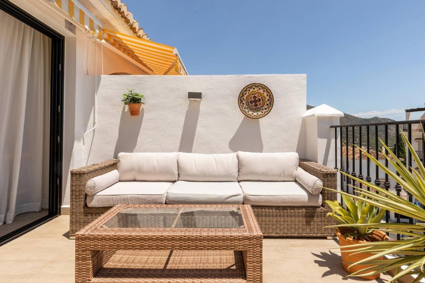 Duplex With Sunny Terrace Located In Mijas Pueblo Villa Exterior photo